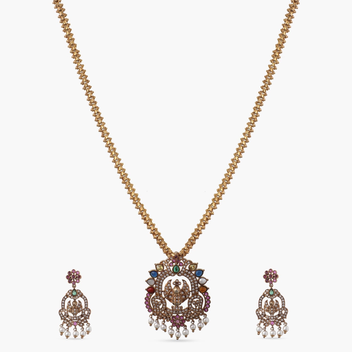 Lipsa Nakshatra CZ Pendant Set Lipsa Nakshatra CZ Pendant Set