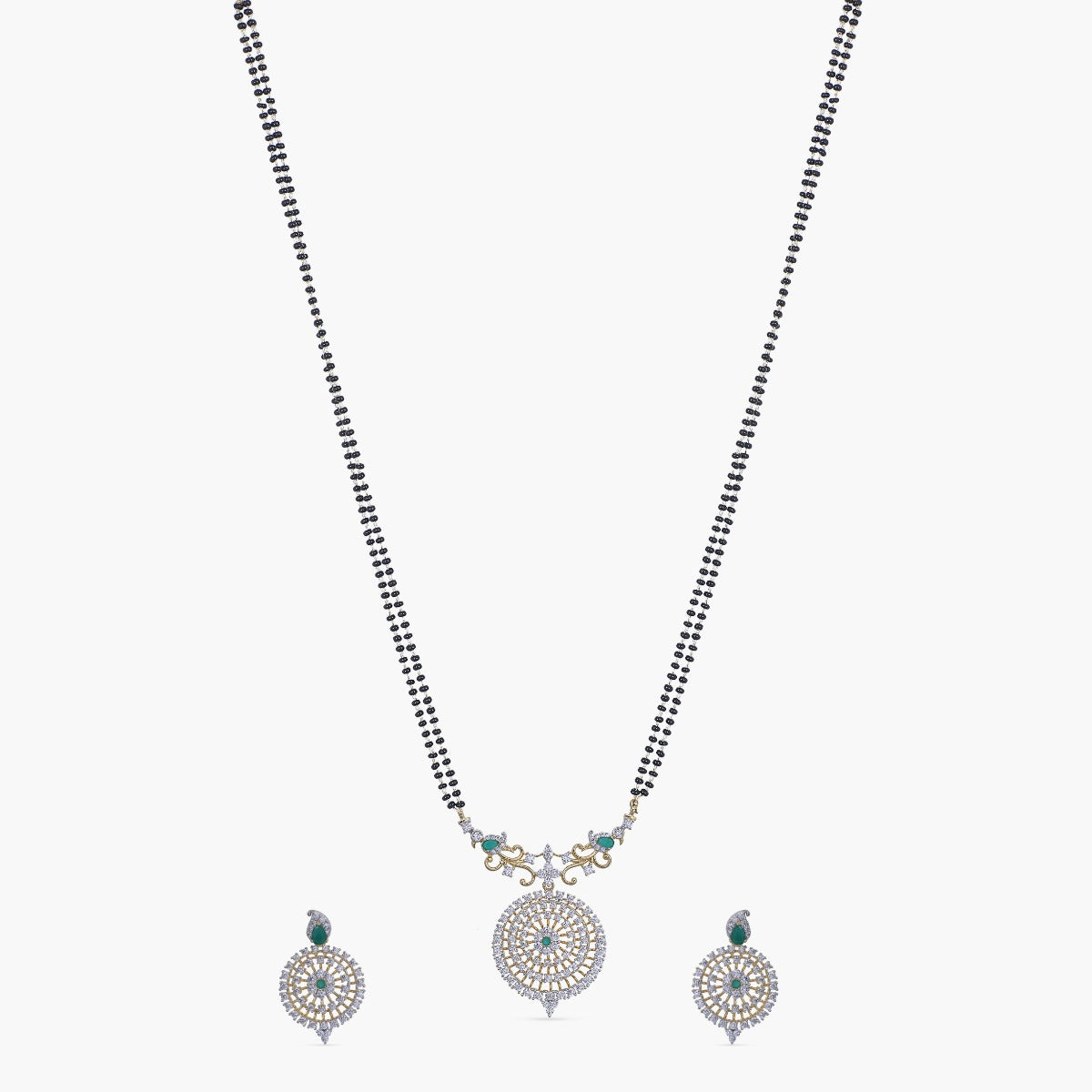 Manuja Nakshatra CZ Mangalsutra Set