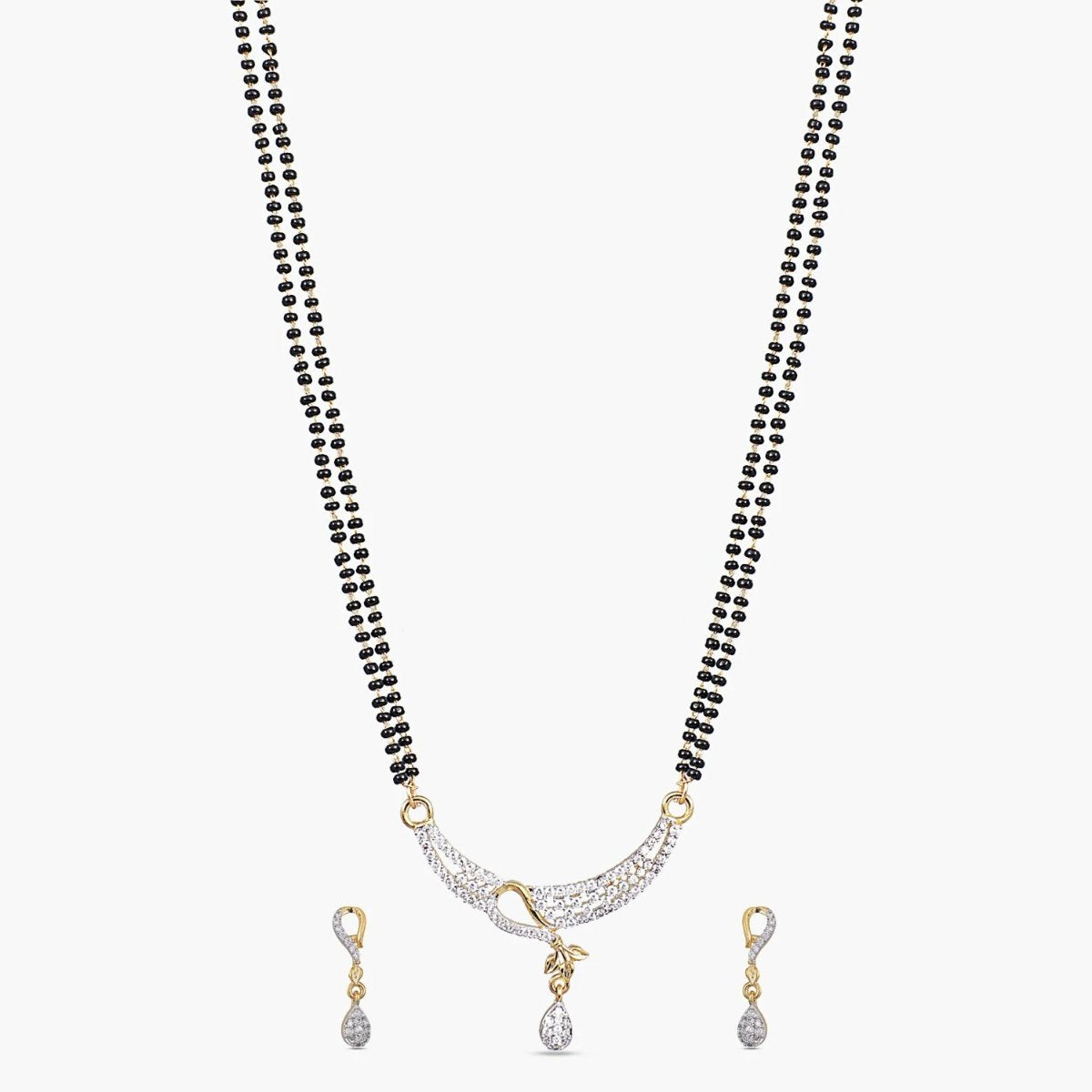 Priyam Nakshatra CZ Mangalsutra Necklace Set