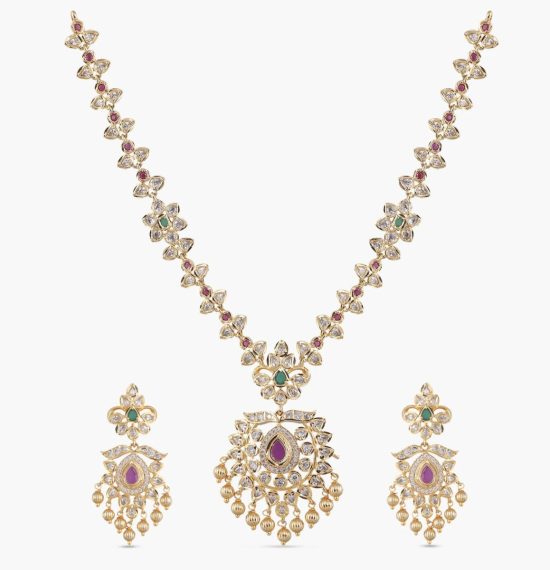 Aavi Nakshatra CZ Necklace Set