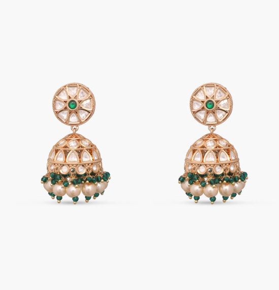 Abelia Kundan Jhumki Earrings