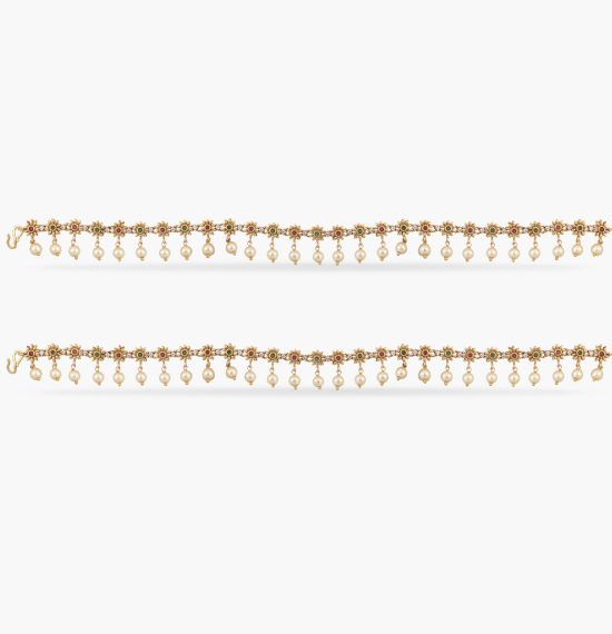Aritri Antique Anklets