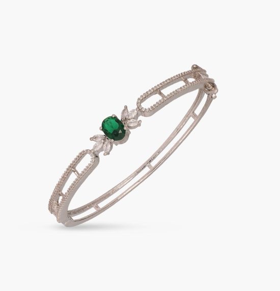 Astra Nakshatra CZ Green Bracelet
