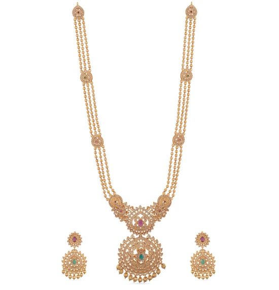 Binal Antique Long Necklace Set