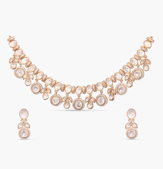 Danica Statement Kundan Necklace Set