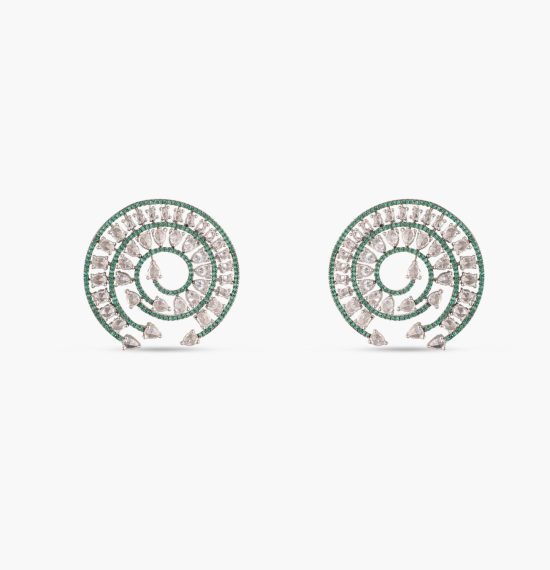 Elaine Nakshatra CZ Stud Earrings