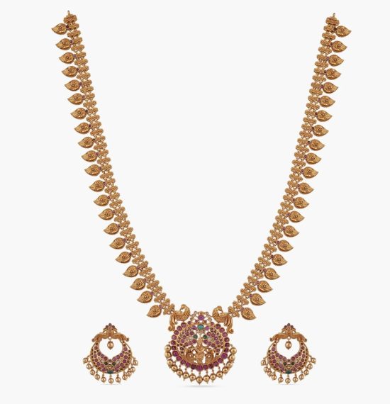 Gita Antique Long Necklace Set