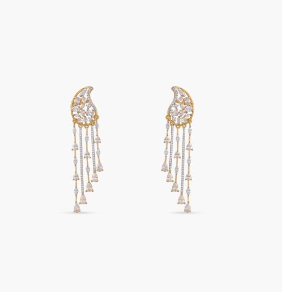 Karina CZ Drop Earrings