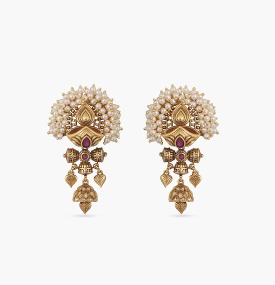 Lena Statement Antique Earrings