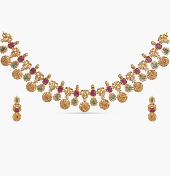 Mahika Antique Necklace Set