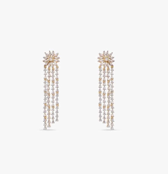 Margie CZ Drop Earrings