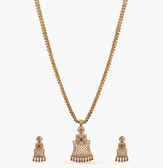 Rajani Antique Pendant Set