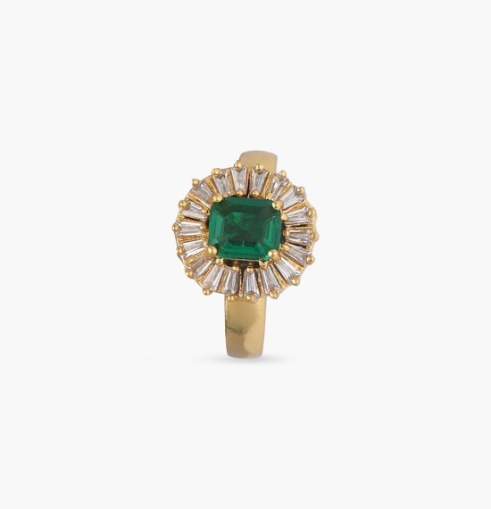Rajita Nakshatra CZ Finger Ring