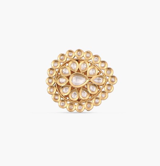 Veena Kundan Ring